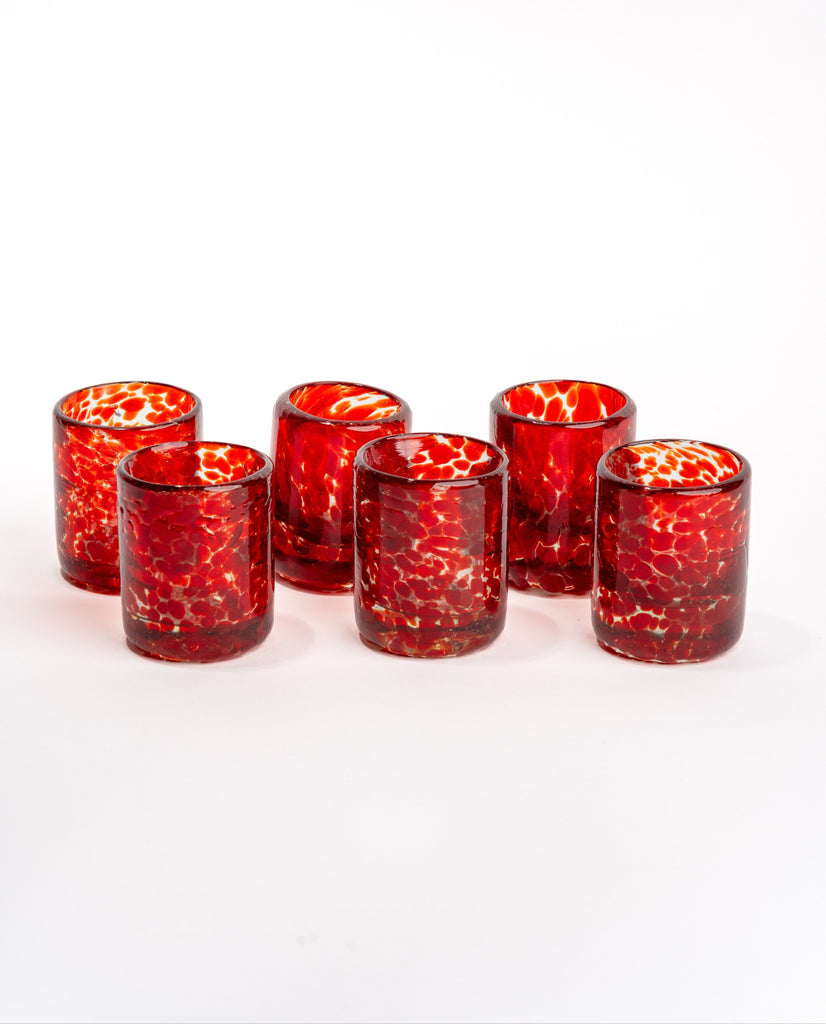 Mezcaleros de vidrio ideales para coleccionistas de cristalería única.
